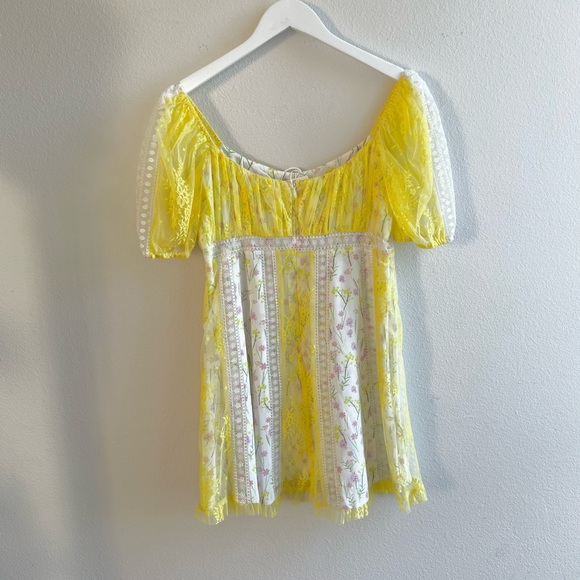 ❌SOLD❌For Love & Lemons Limoncella dress - Picture 8 of 12